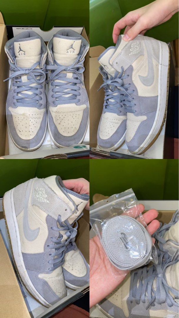 Air Jordan 1 Mid Coconut Milk Men s Fashion Footwear Sneakers