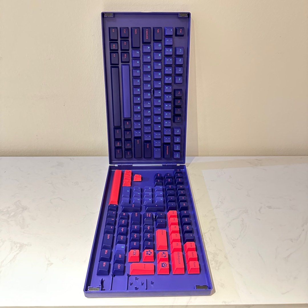 Akko Neon Cherry Profile Keycaps, Computers & Tech, Parts & Accessories ...
