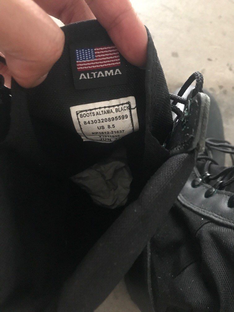Altama combat boots, Men's Fashion, Footwear, Boots on Carousell