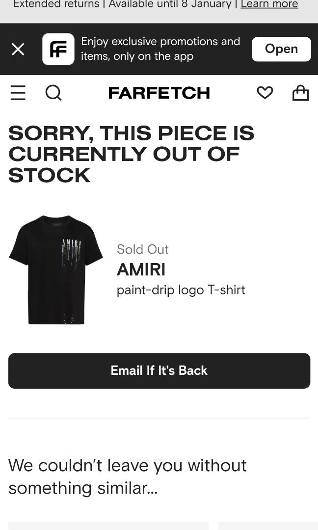 AMIRI paint-drip Logo T-shirt - Farfetch