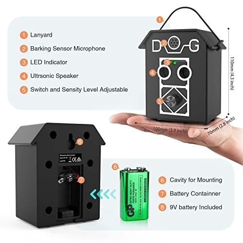 Electronic outlet bark control
