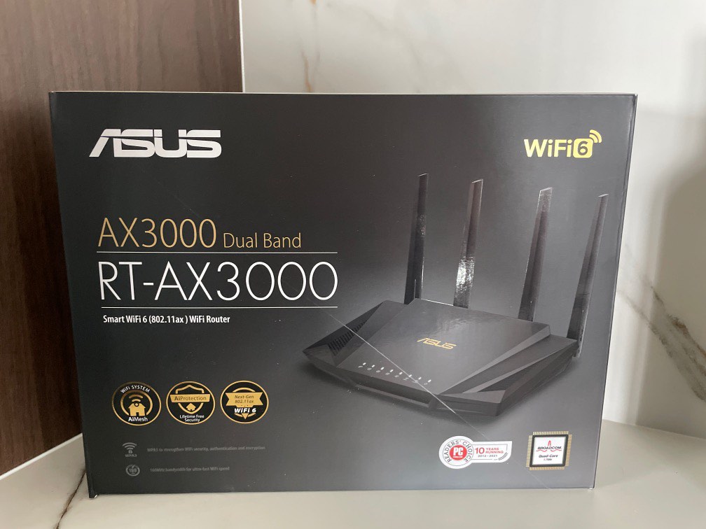 Asus Router RT-AX3000, Computers & Tech, Parts & Accessories ...