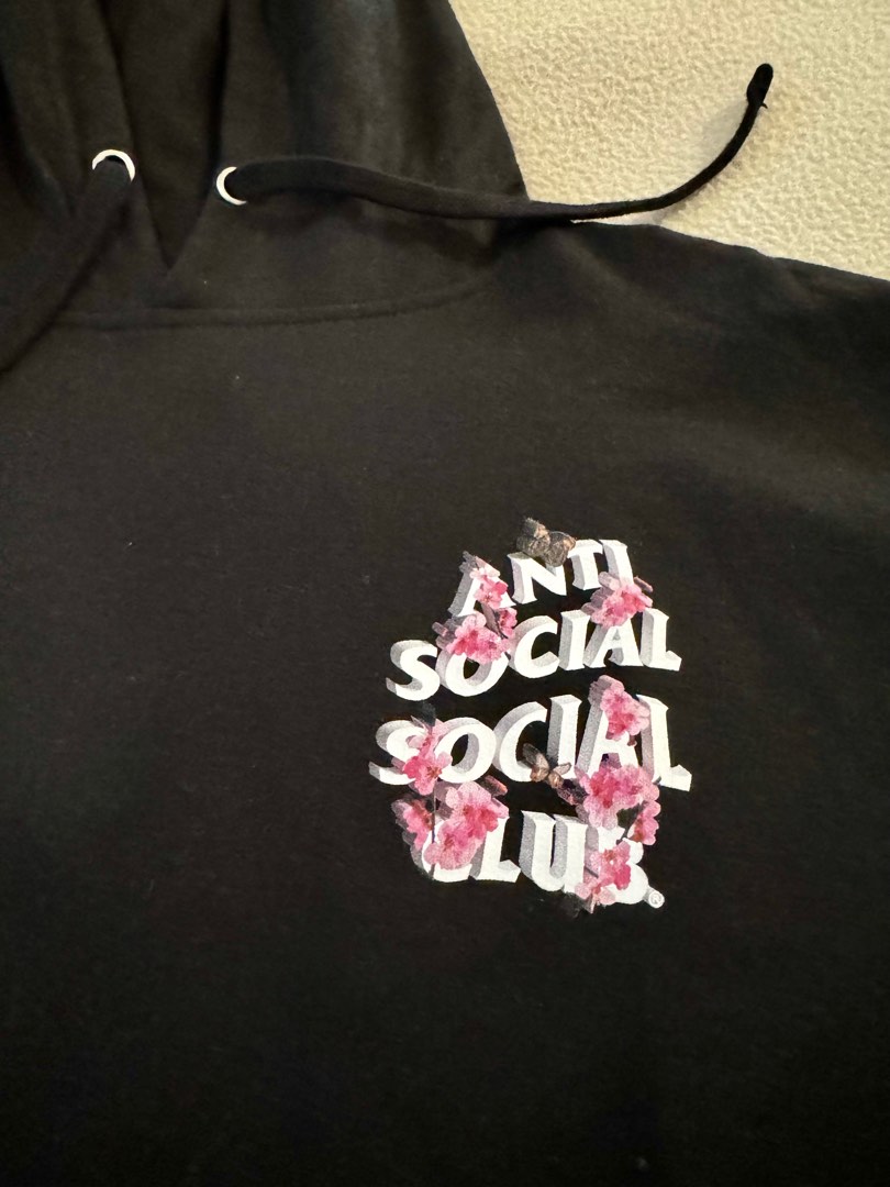 Anti social social outlet club hoodie authentic