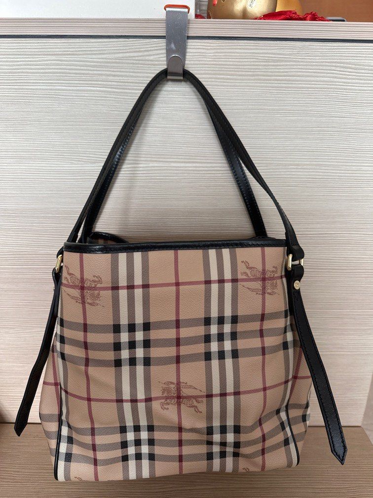 Authentic Burberry bag Haymarket Colours Small Canterbury Tote