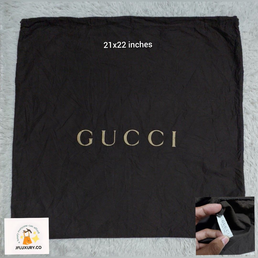 Gucci dust bag authentic clearance