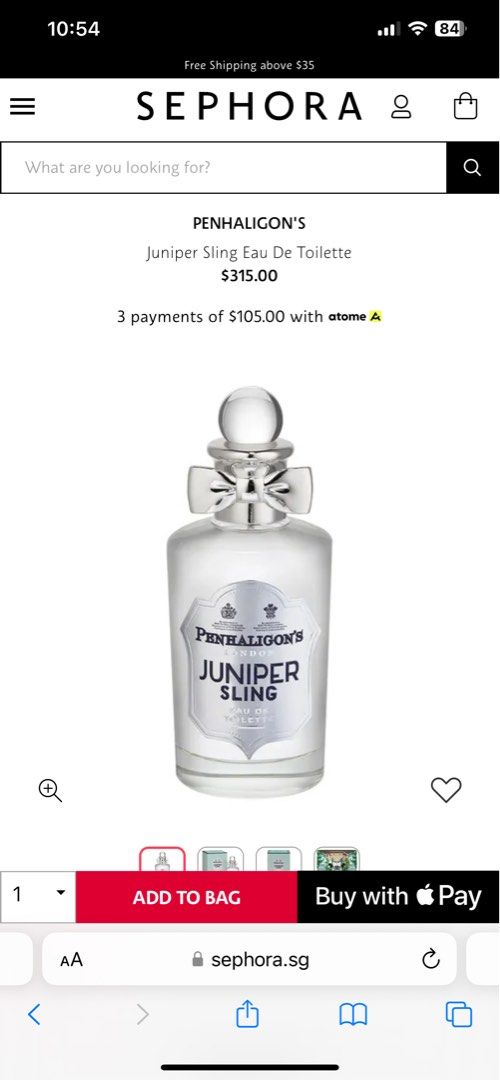 Juniper sling online 100 ml