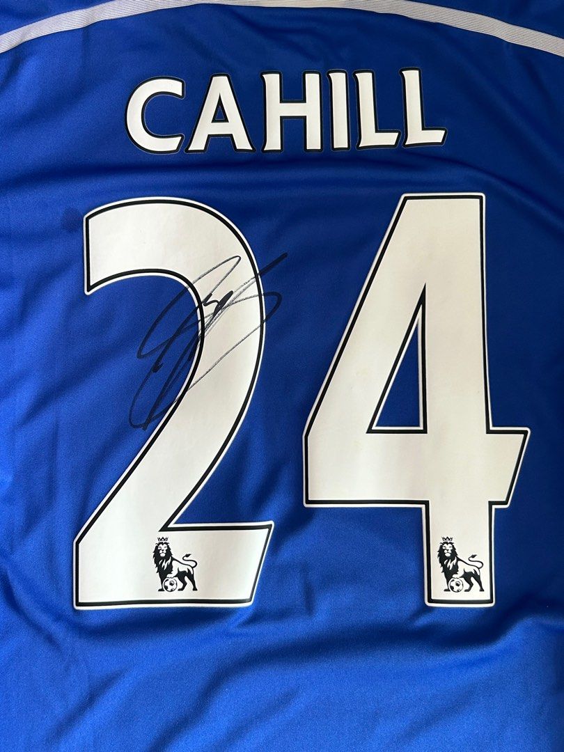 Chelsea No24 Cahill Home Jersey
