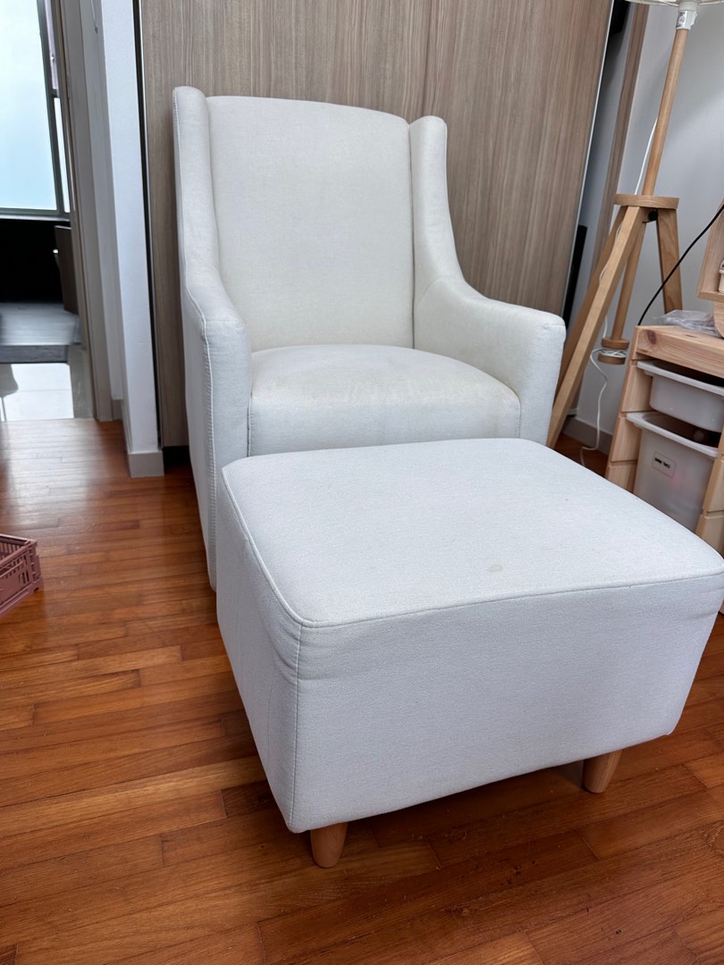 Babyletto Toco Swivel Glider and Ottoman in Eco Performance Fabric