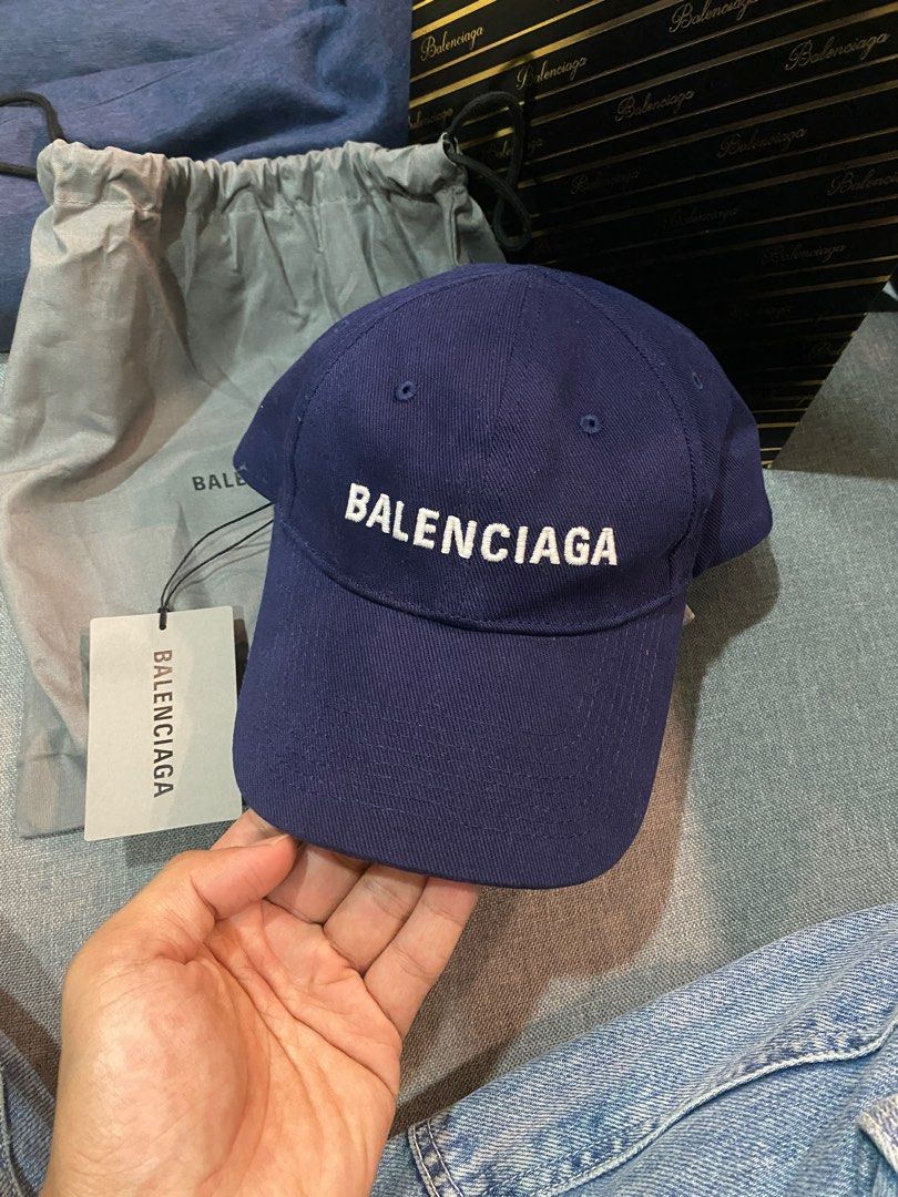 BALENCIAGA CAP classic baseball cap 100 authentic