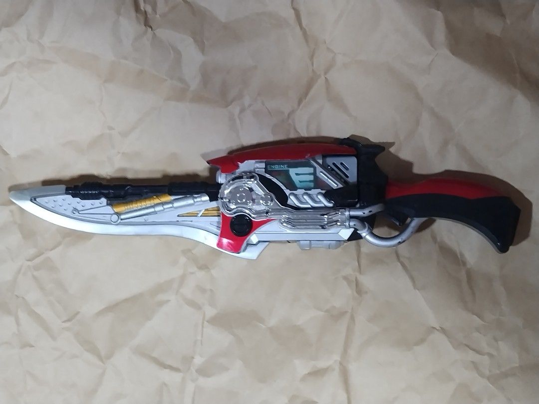 Bandai - Kamen Rider W - Kamen Rider Accel - DX Engine Blade, Hobbies ...