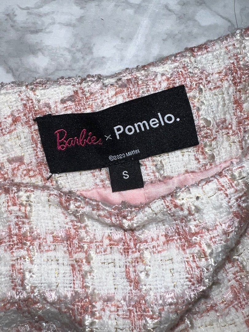 BARBIE X POMELO TWEED SET, Women's Fashion, Dresses & Sets, Sets or