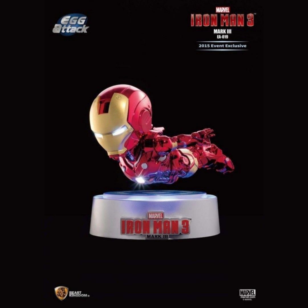 Levitating iron outlet man toy