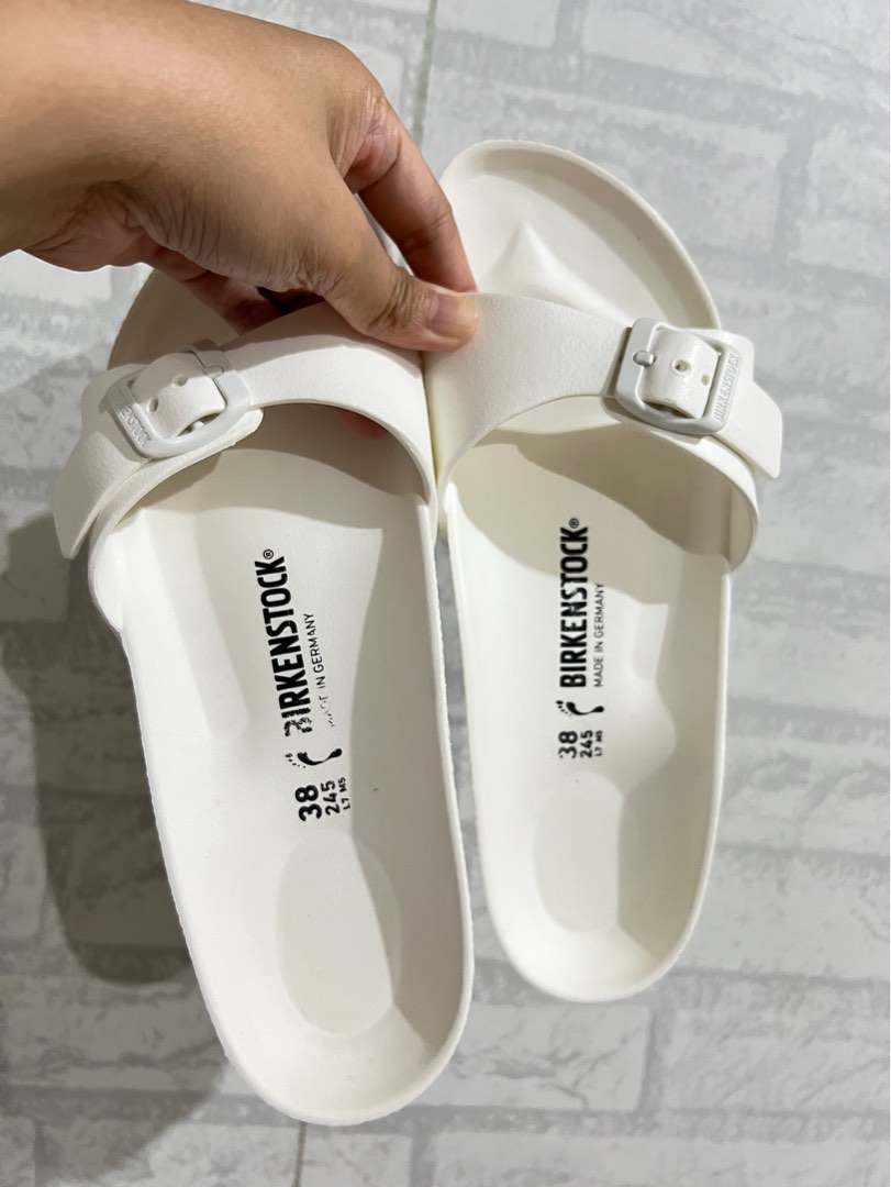 birkenstock white madrid eva