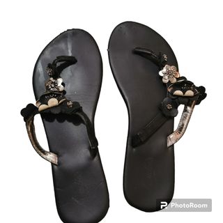 Candies black shop sandals