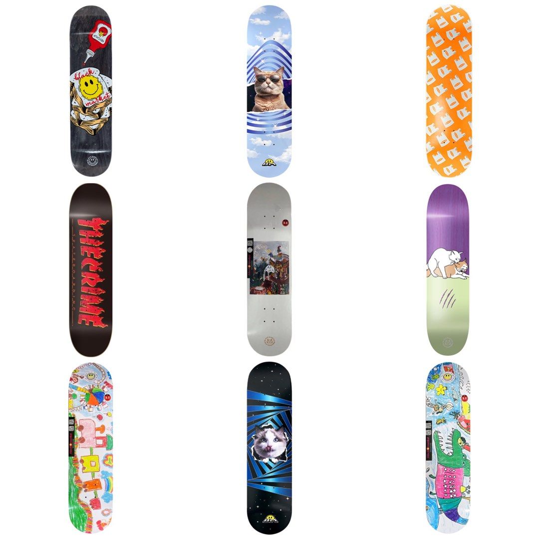 最終値下　MQ × LOW KEY SKATE DECK 8.0 最終値下 MQ × LOW KEY SKATE DECK 8.0 PRODUCTS] MQ × LOW KEY |