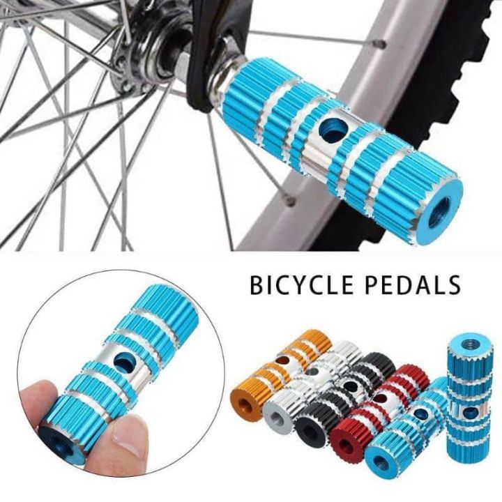 Blue clearance bike pegs