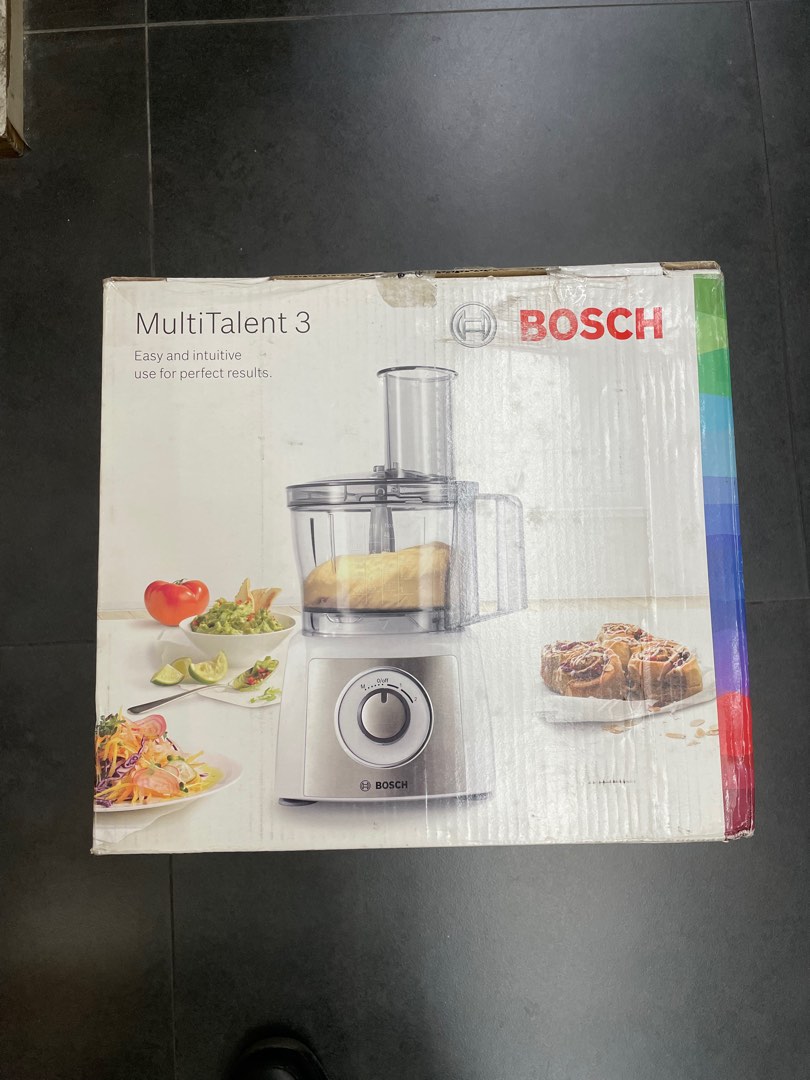 Bosch Food Processor Multi Talent 3 MCM3200W, TV & Home Appliances