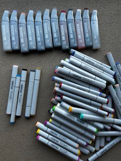 (Bought in Japan) Copic Sketch 72 colors + 12 Various Ink