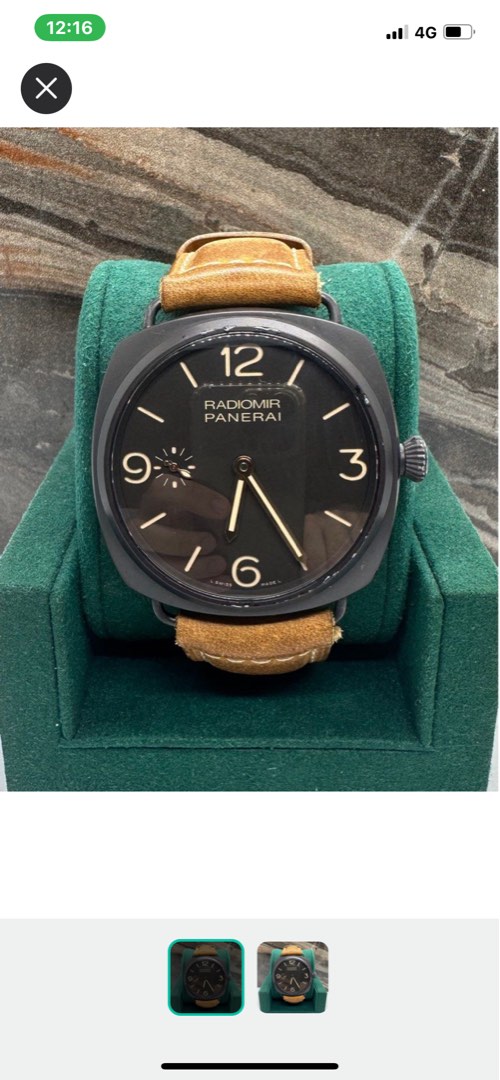 Box Papers PANERAI PAM505 Full Set 2012 Luxury Watches on Carousell