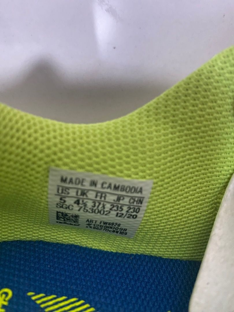 Tallas sales adidas junior