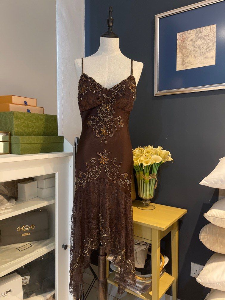Cache beaded dress store