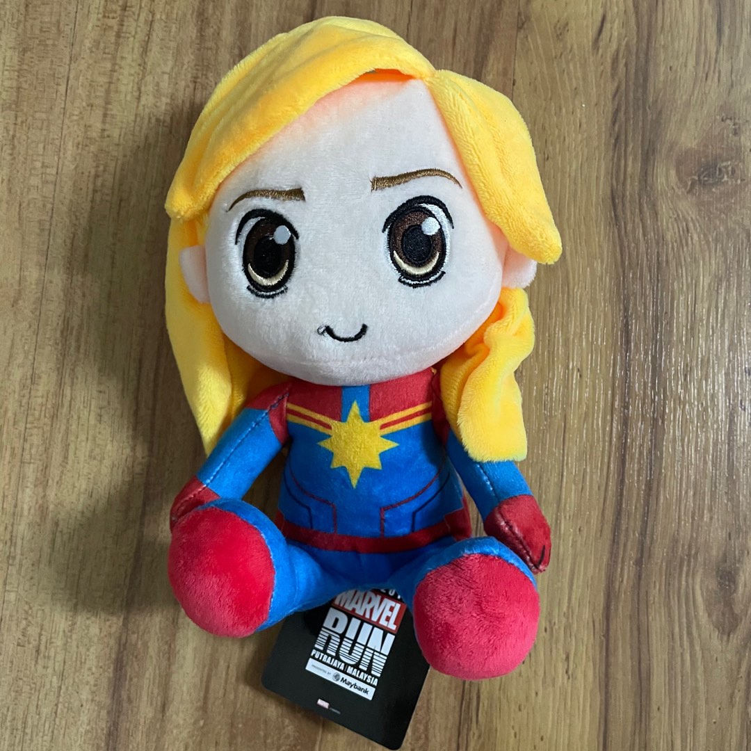 Captain Marvel Plushies Toy NEW Hobbies Toys Toys Games on