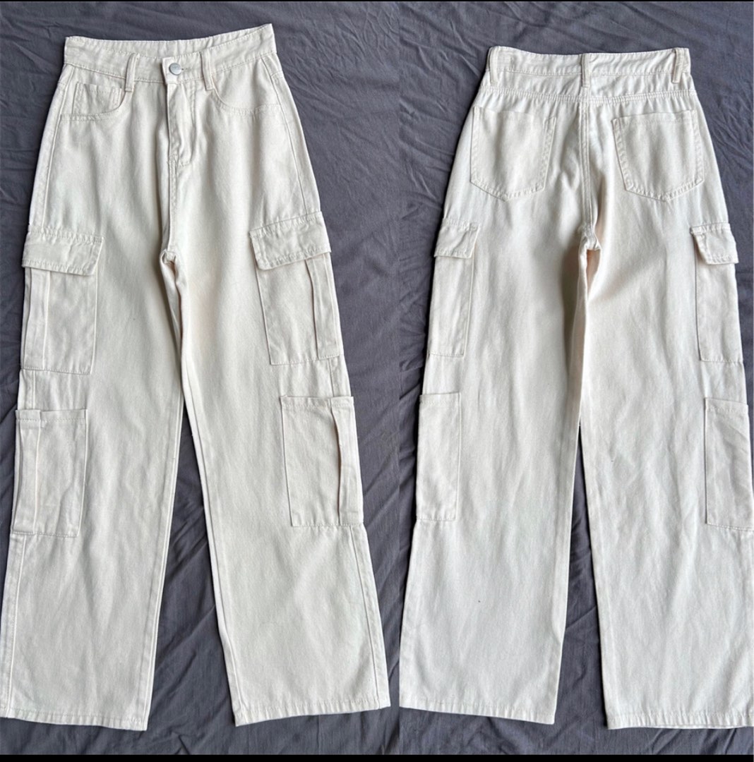 Cargo Pants, Women's Fashion, Bottoms, Jeans on Carousell