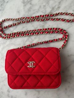 Chanel shop plastic bag