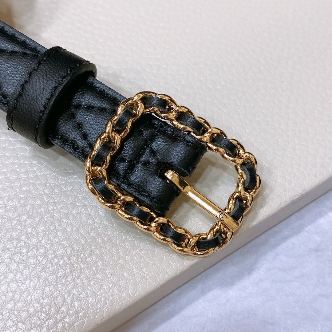Chain buckle belt sales
