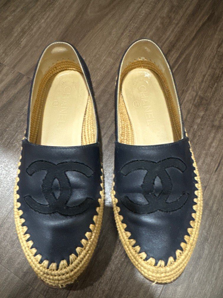 Chanel leather Espadrilles