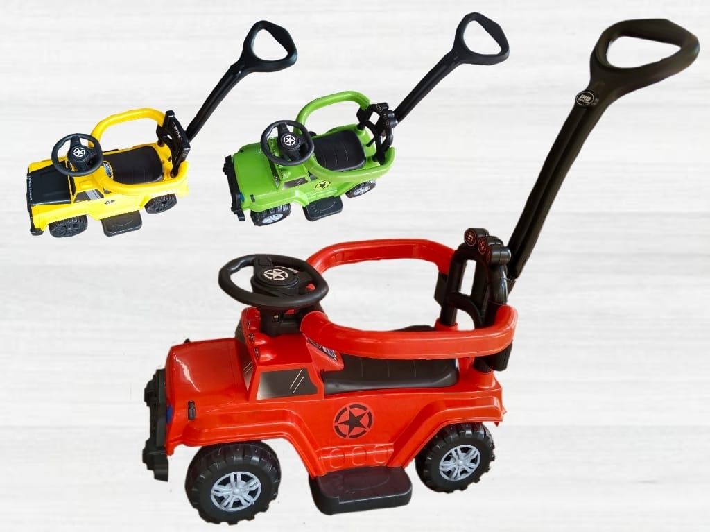 Fisher price push shop car with handle