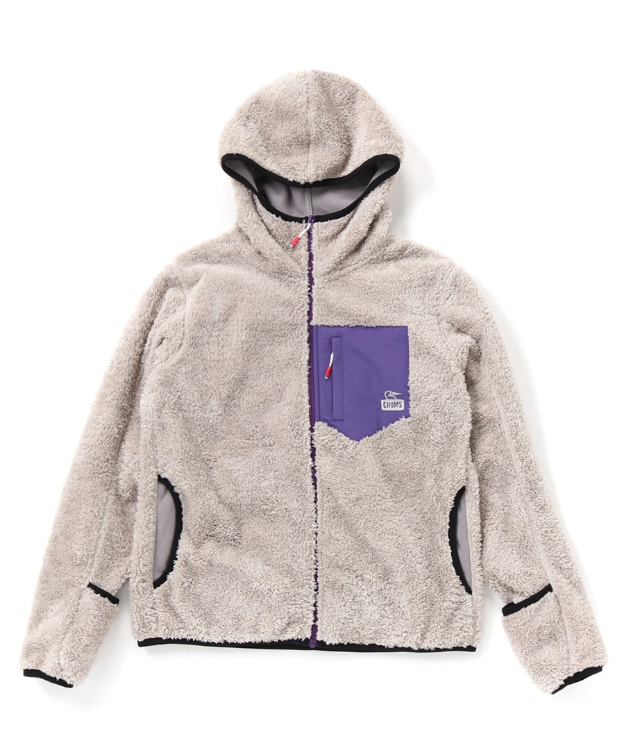 CHUMS Bonding Fleece Zip Parka WS 女裝FLEECE外套, 女裝, 外套 