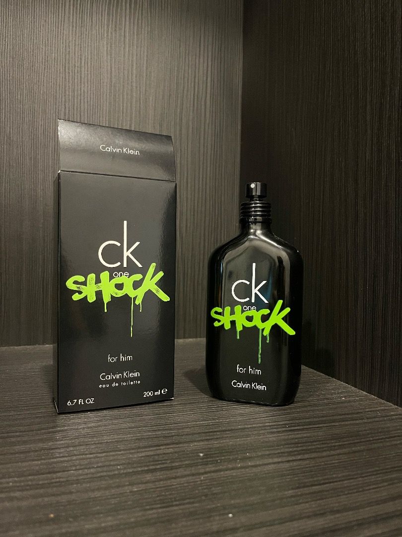 CK ONE shock EDT 100mls Beauty Personal Care Fragrance