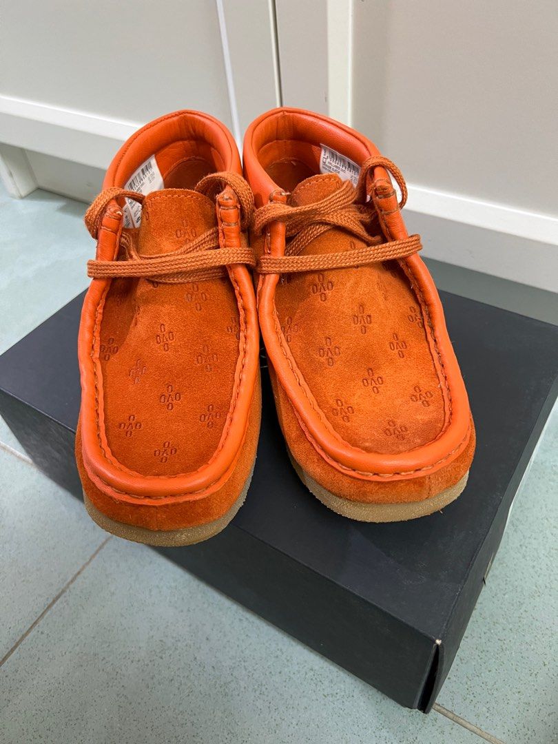 Clarks Originals Wallabee OVO Orange 13W Carousell