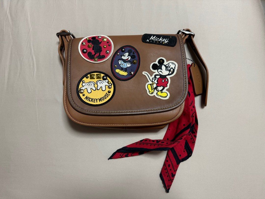 Coach mickey sales mouse sling bag