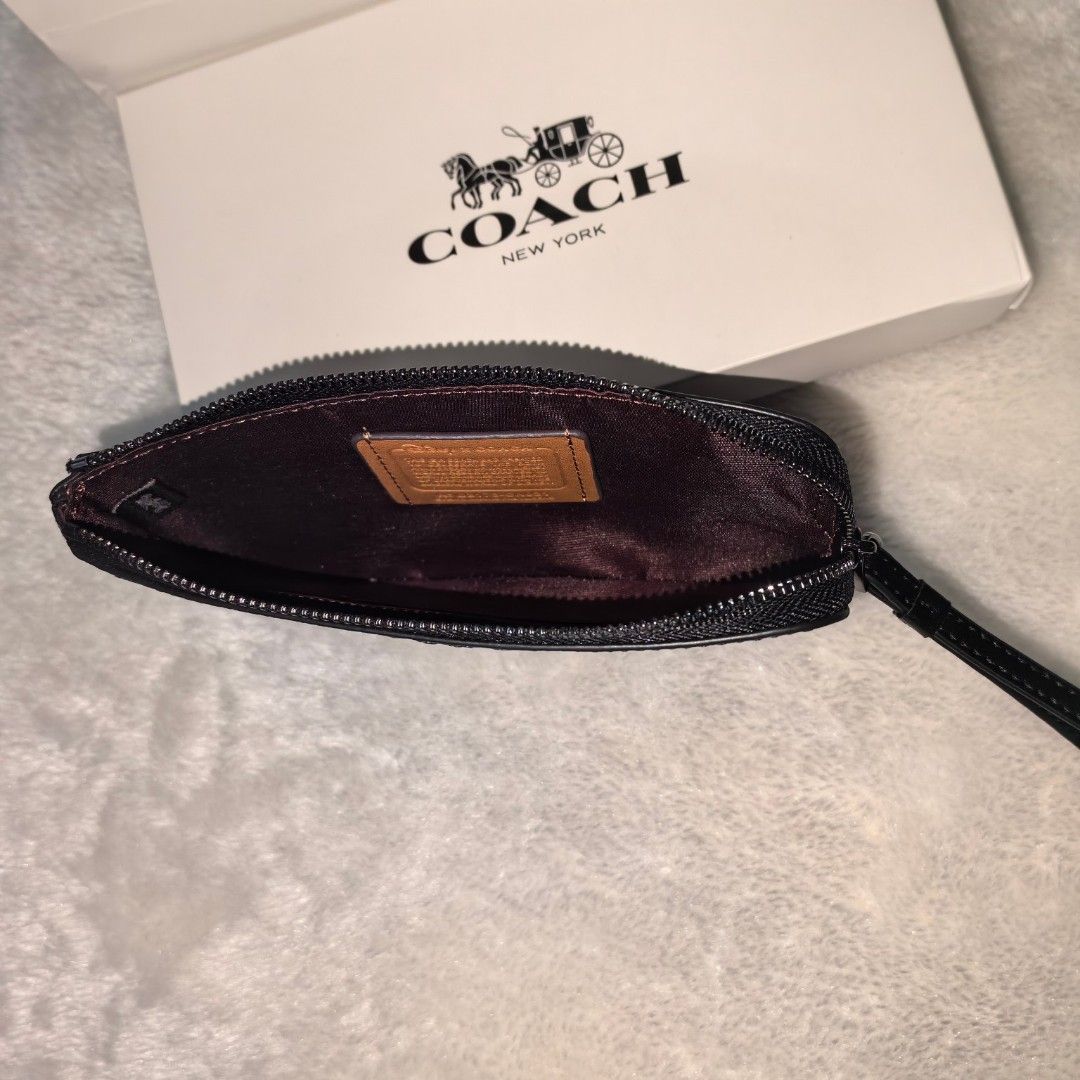 Coach wristlet phone holder sale