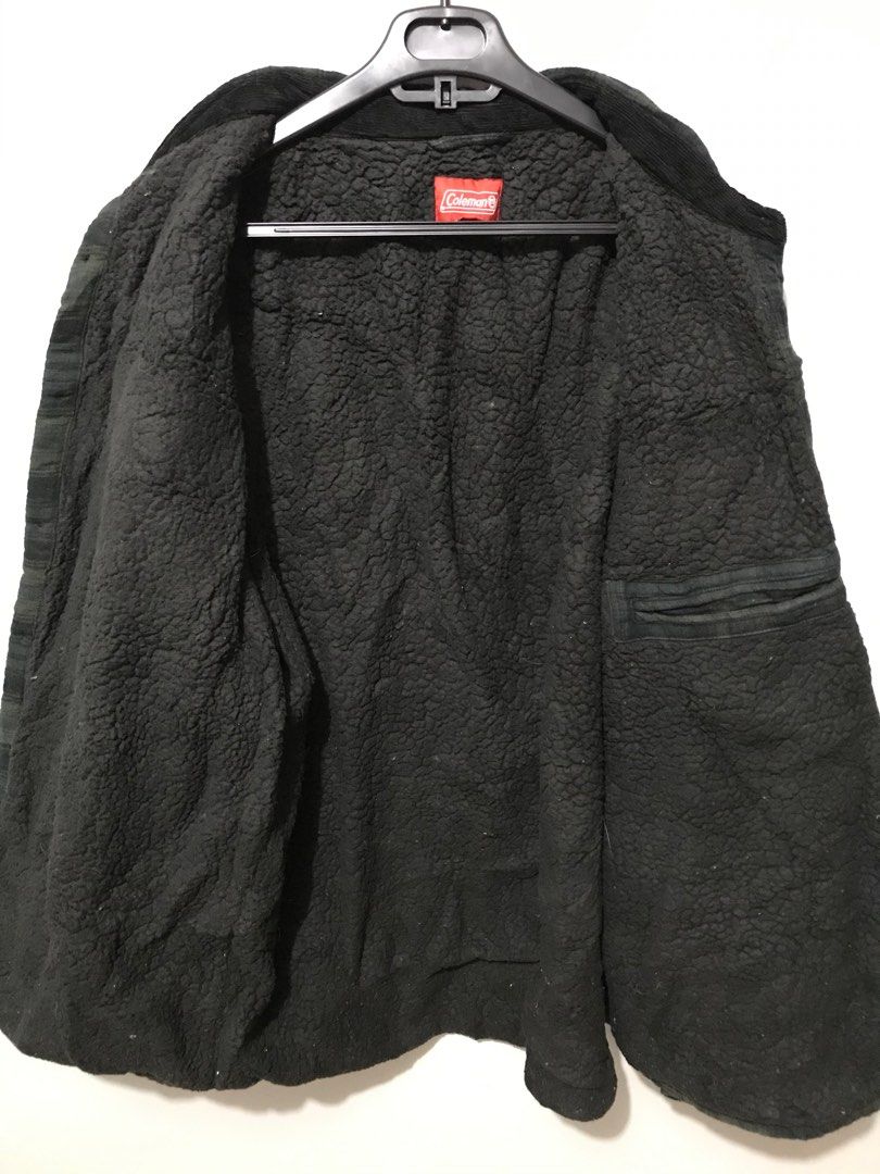 Coleman sherpa lined flannel shirt jacket Men s Fashion Coats