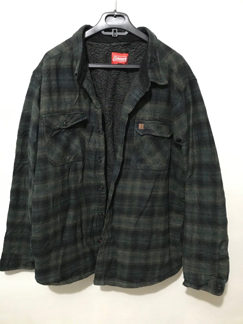 Coleman lined shirt jacket sales