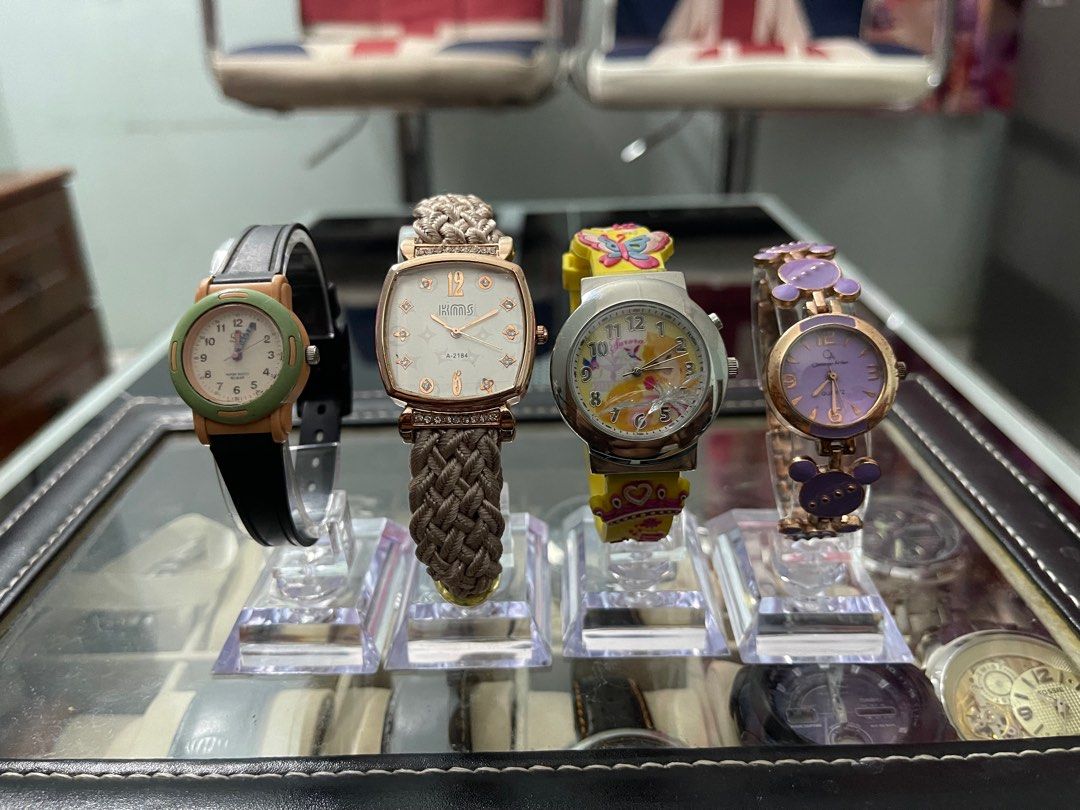4 Men's Watches Including Softech, Ricardo And Kms