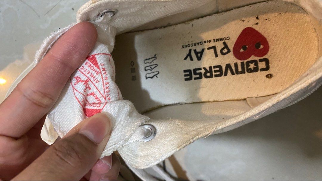 Converse comme des garcons Men s Fashion Footwear Sneakers on