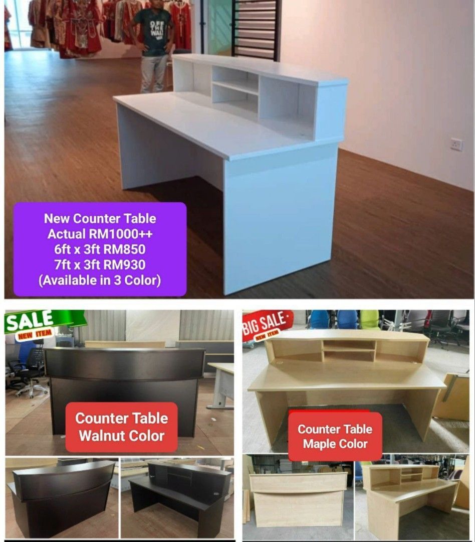 Counter table for deals sale