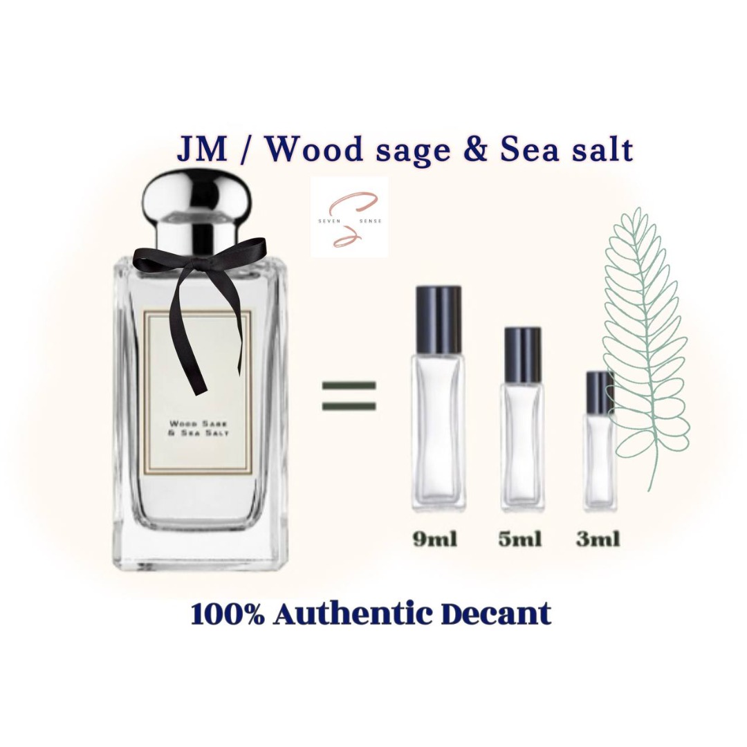 Decant Jo Malone Wood Sage Sea Salt 3ml Beauty Personal Care