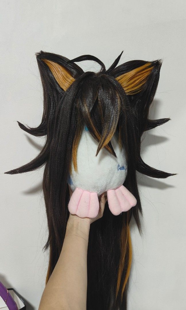 Dehya cos + wig (styled) cosplay genshin impact WTS, Hobbies & Toys ...
