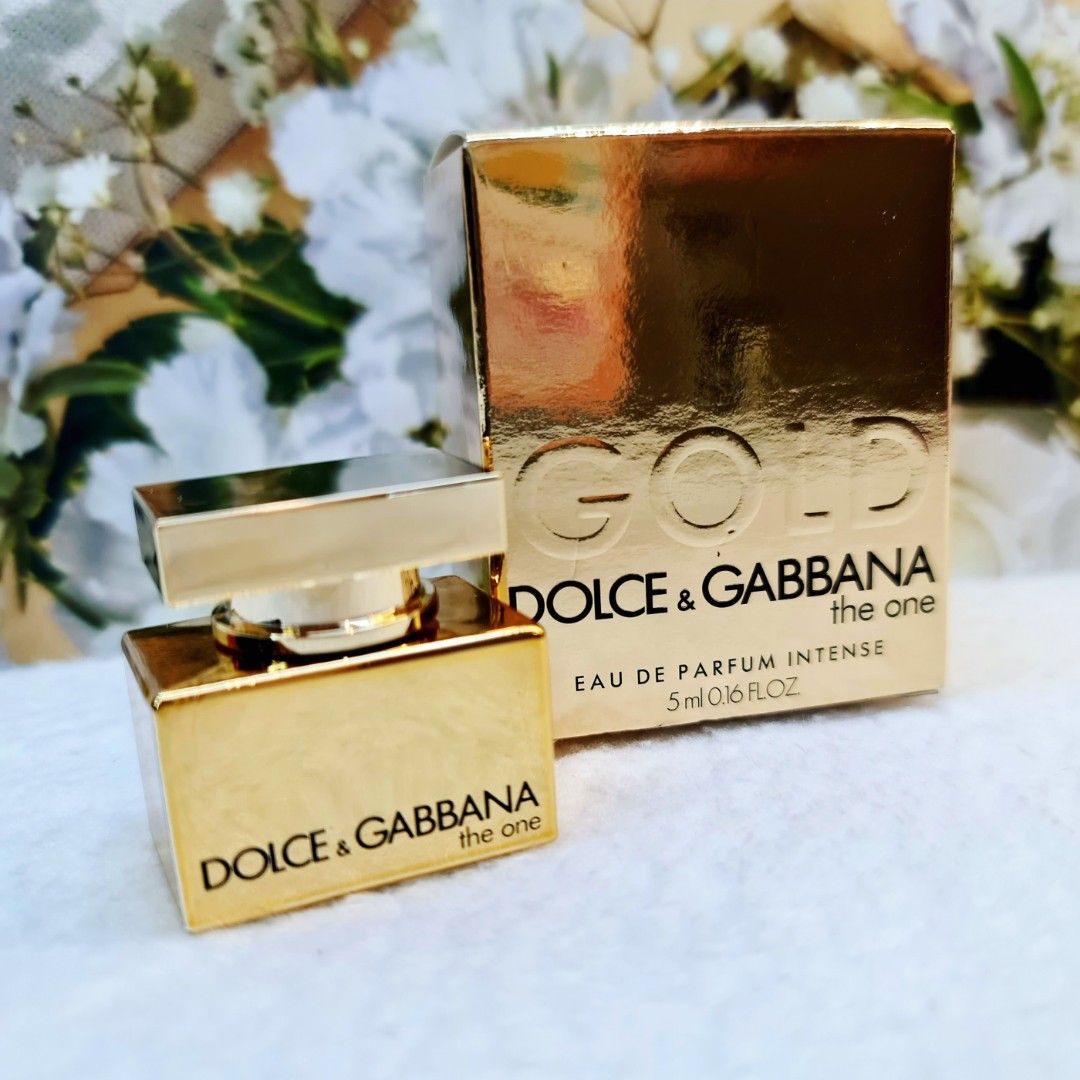 D G THE ONE GOLD EDP INTENSE MINIATURE PERFUME 5ML Beauty