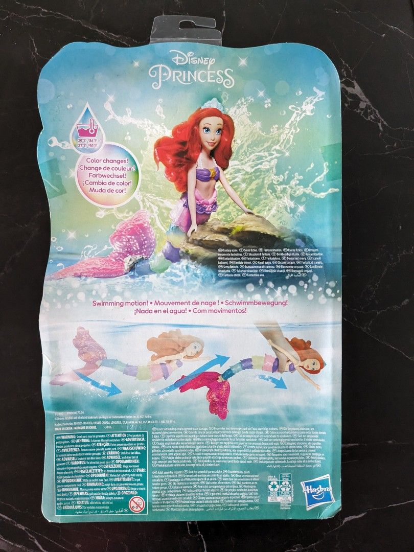 Disney princess rainbow online reveal ariel