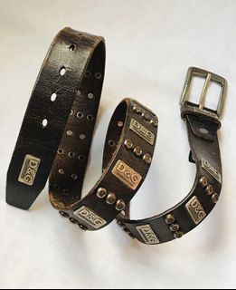 Dolce & Gabbana Vintage Men's Leather Belt