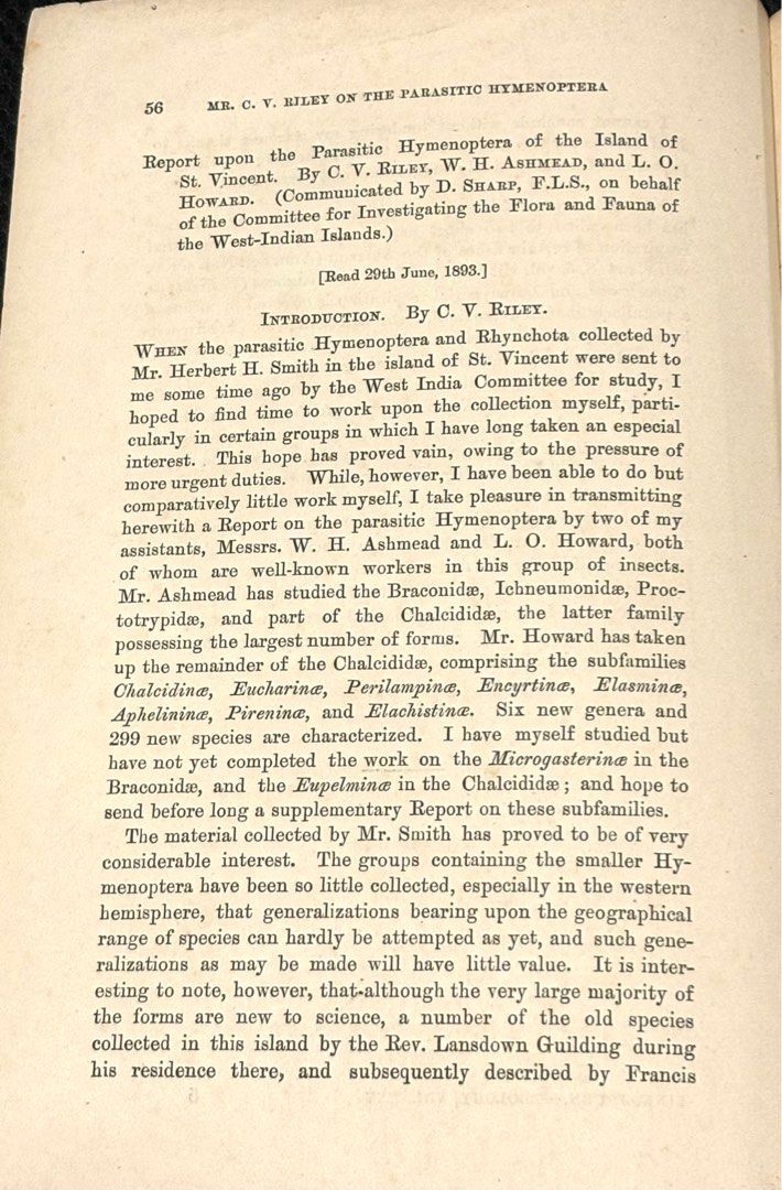 [Dr. Karl Richard Hanitsch’s Signed Personal Copy] Report upon the ...
