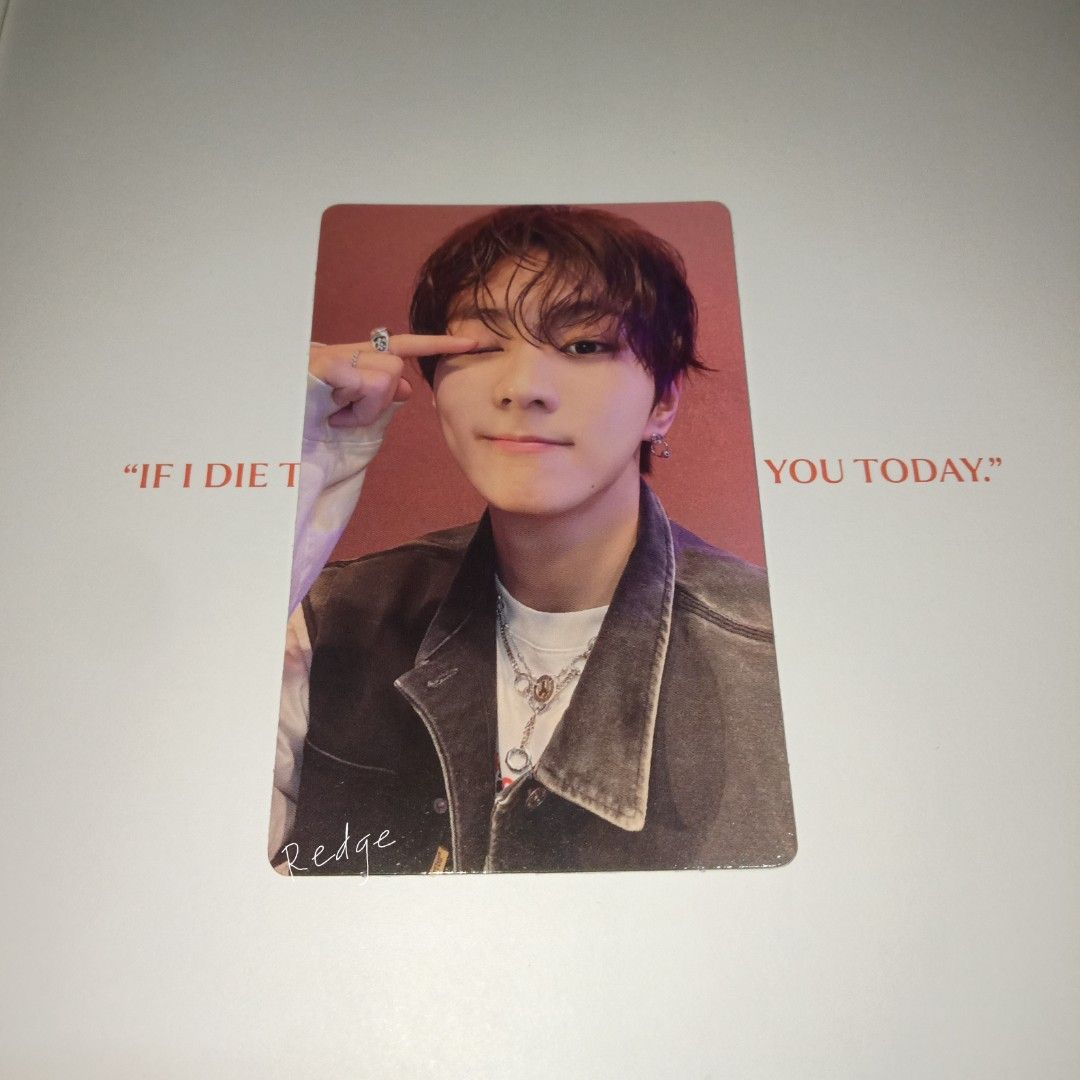 Enhypen Orange Blood Pre Order Photocard Template