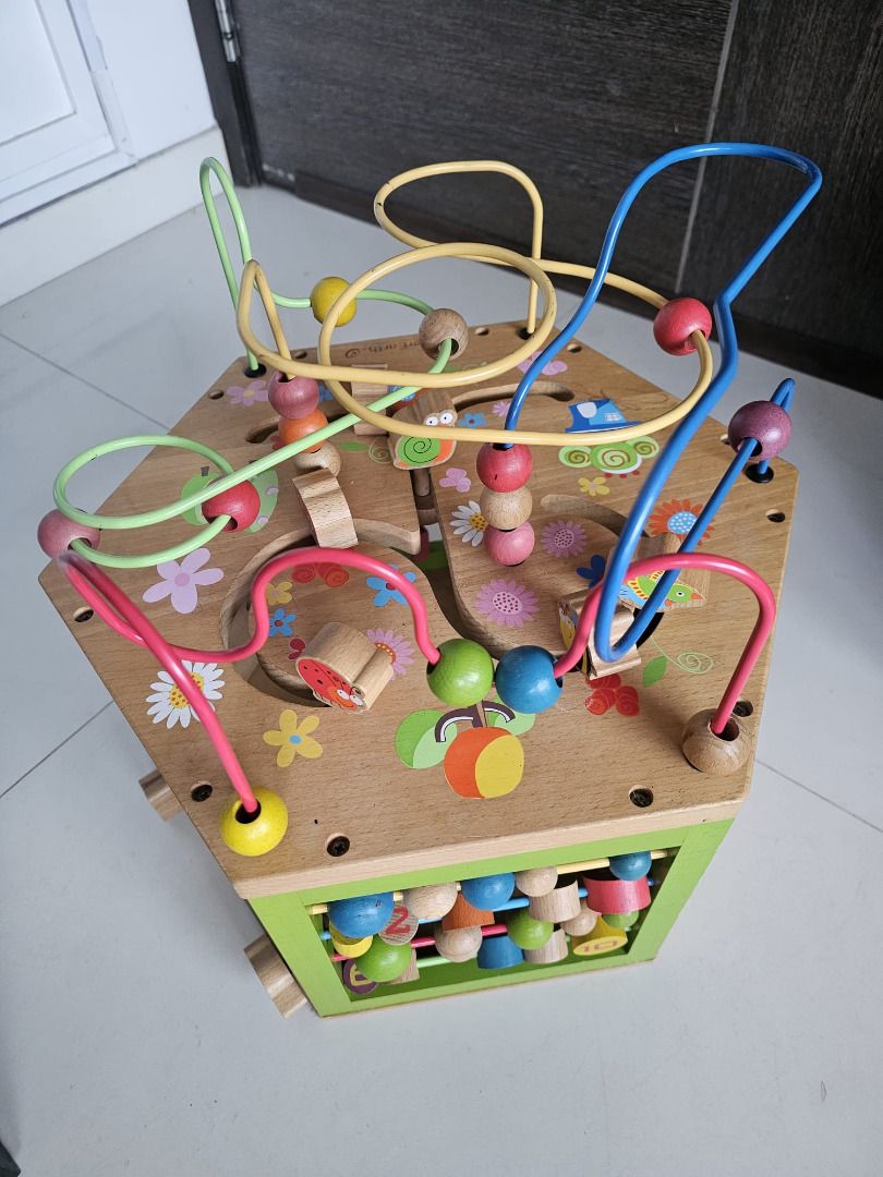 Everearth garden activity cube new arrivals