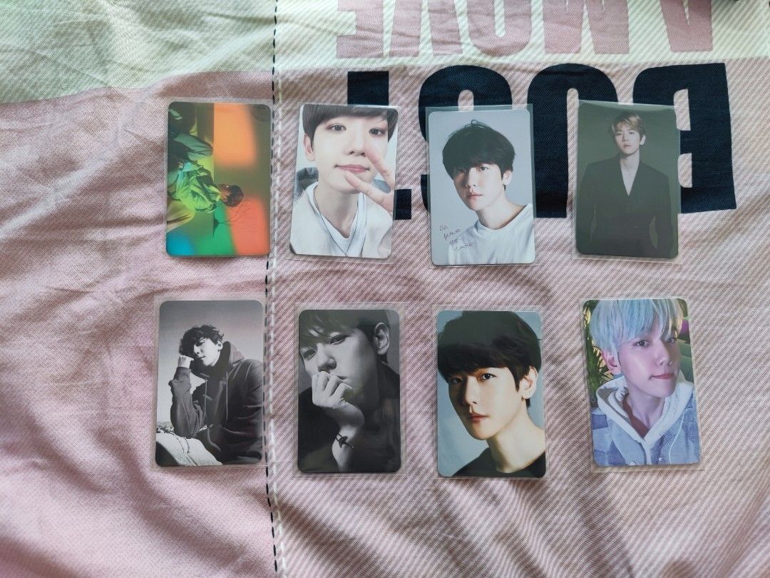 EXO BAEKHYUN OFFICIAL PC photocard (Category: K-Wave Merchandise) located in Manila. Submitted by annecale (Listing ID 1276330420, Image 1). Description: some with ratio pm for price binondo manila loc gcash payment ship via lalamove or j&t.